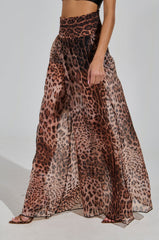 CHEETAH GIRL PALAZZO PANT