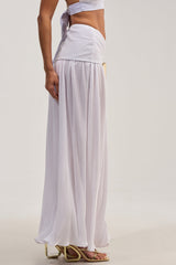 TEMPTATION PLISSE MAXI SKIRT