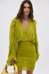 NIGHTS LIKE THIS CHIFFON MINI DRESS