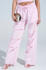 KALI RUCHED WIDE LEG PANT