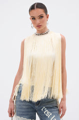 SUNSHINE LOVER FRINGE BLOUSE