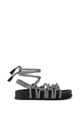 AZALEA WANG EINER BLACK SANDAL