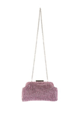 RONA PINK EMBELLISHED CLUTCH