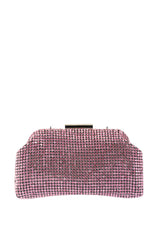 RONA PINK EMBELLISHED CLUTCH