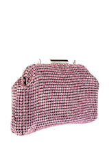 RONA PINK EMBELLISHED CLUTCH