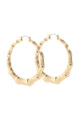 ESSENTIAL METAL HOOP IN GOLD