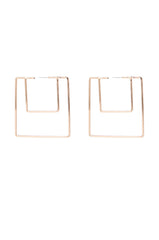 GEO EARRING IN GOLD