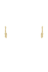 GOLD DRIPPY HOOP