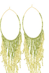 GREEN GODDESS EARRING