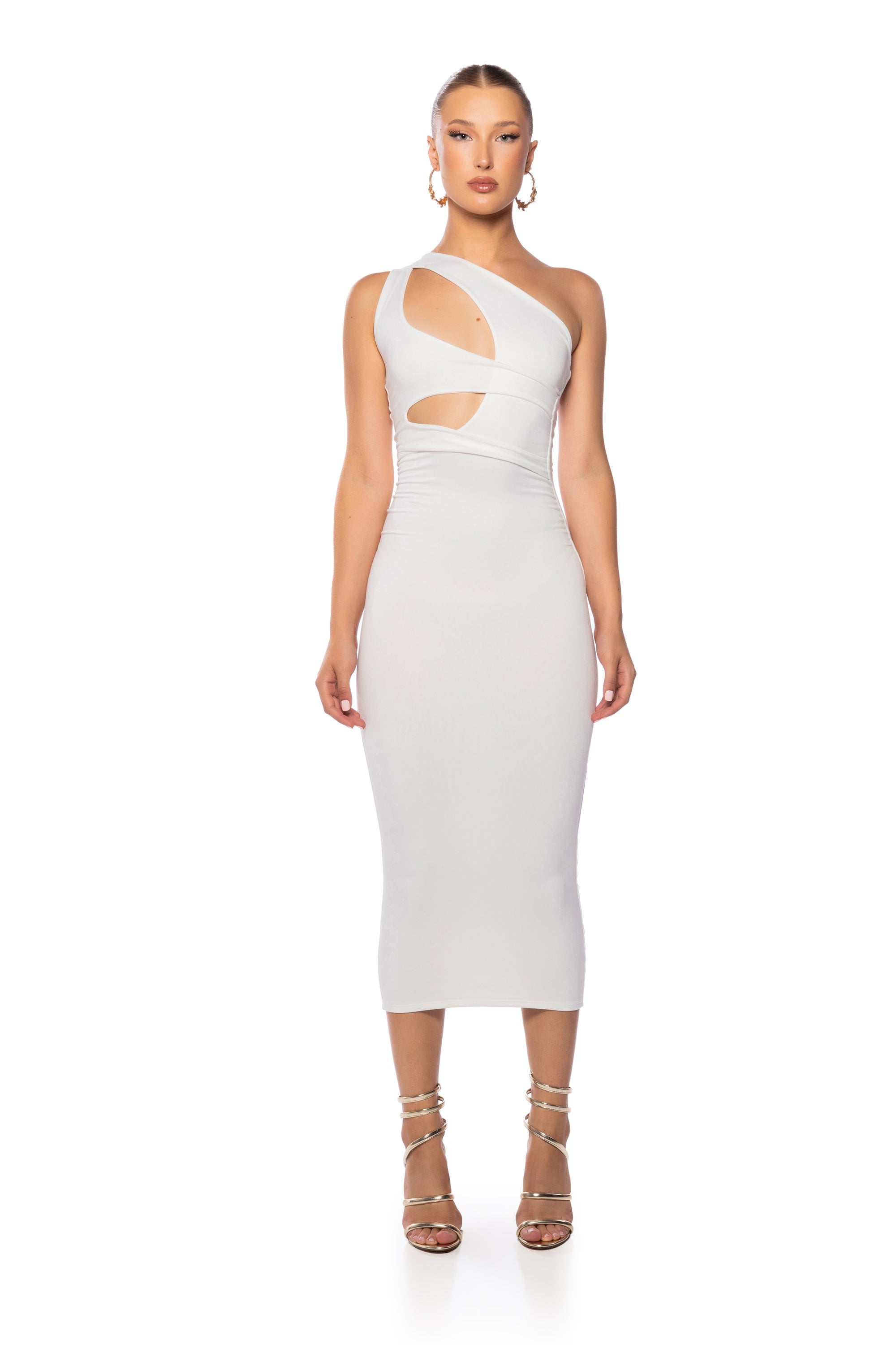 HERE WE GO AGAIN DOUBLE LAYER MAXI DRESS