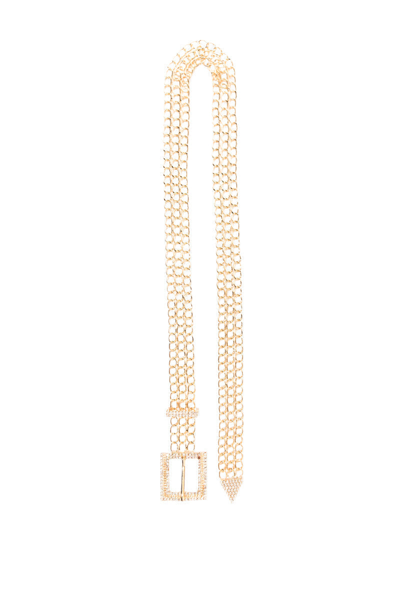 IN A TRANCE CHAIN BUCKLE BELT