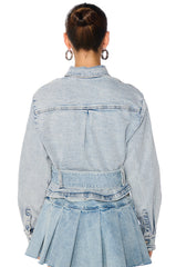 IT HAS POCKETS DENIM JACKET