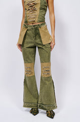 KILL THE LIGHTS FLARE DENIM PANT