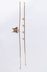 LADY BUTTERFLY TWO CHAIN NECKLACE