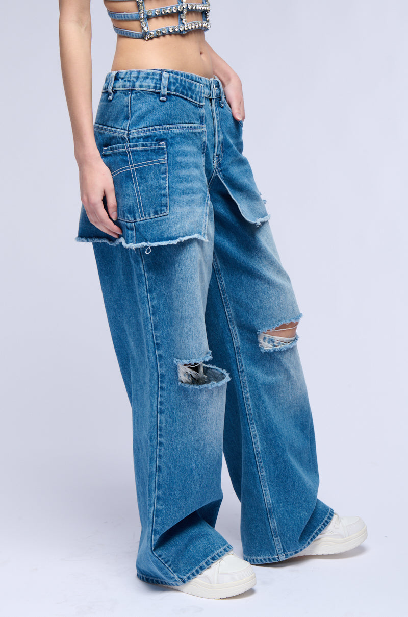 LETS TAKE A MOMENT DENIM JEAN