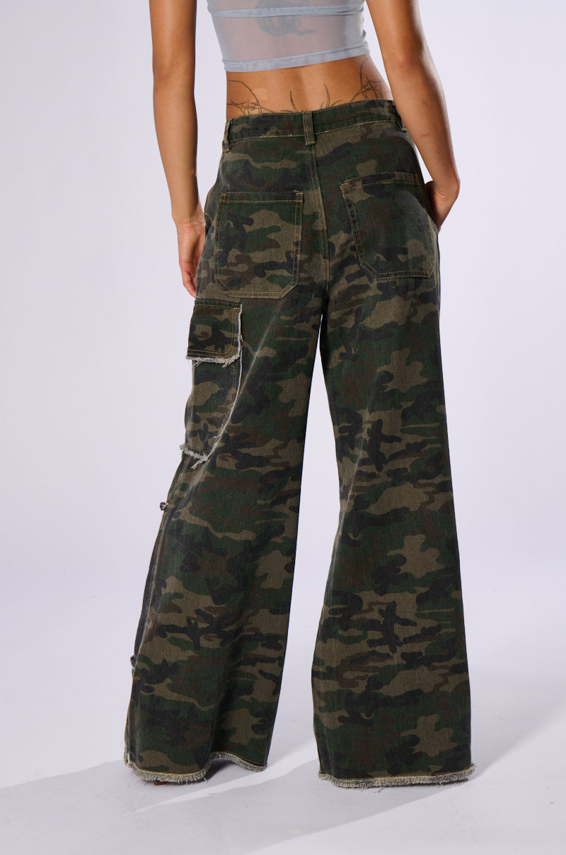 MORE TIME FOR FUN CAMO PANT