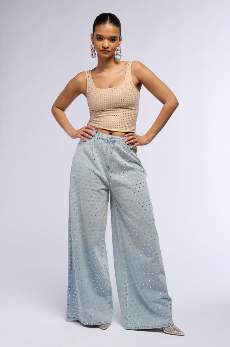 NIGHT LIFE SEQUIN TANK