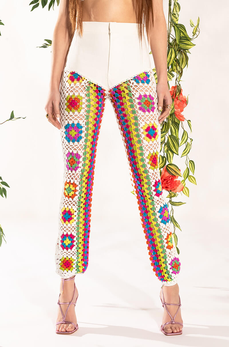 ARUBA CROCHET PANT