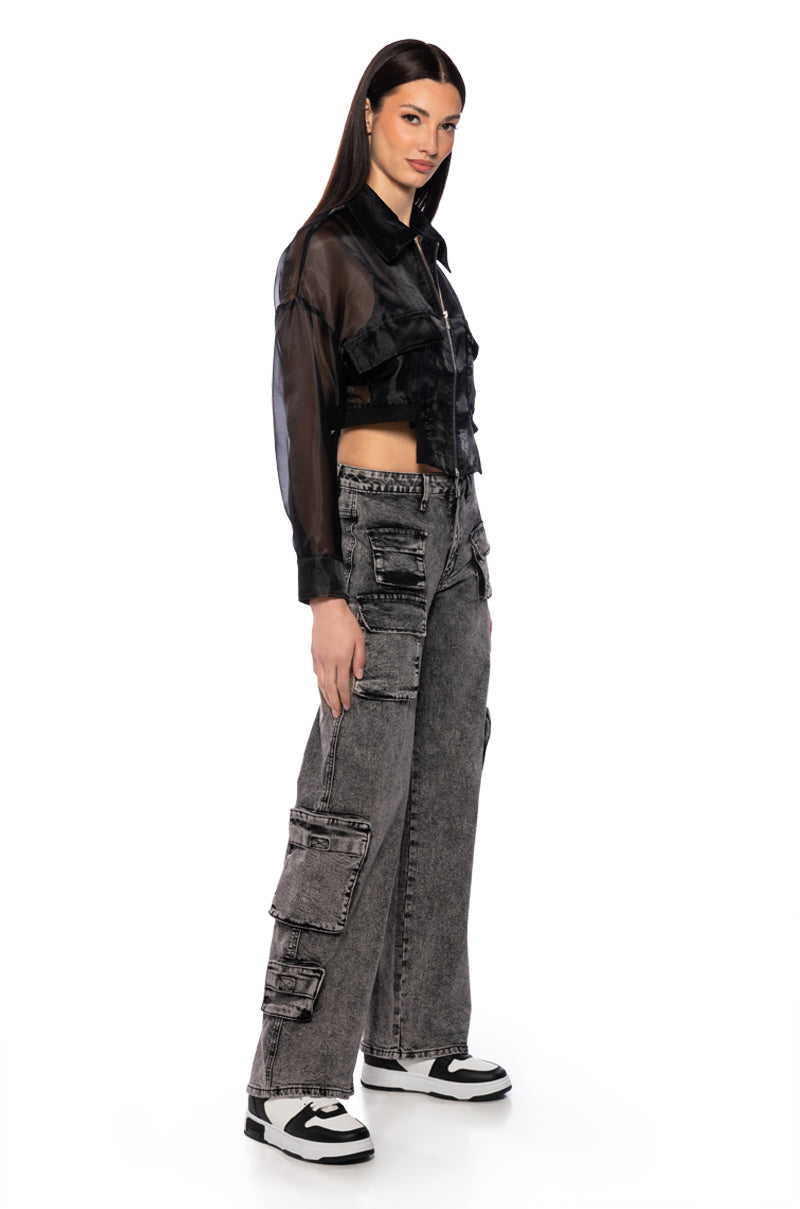 SELINA MULTIPOCKET CARGO JEAN