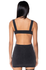 STICKS AND STONES MINI DRESS