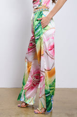 TAKE ME TO THE COAST SATIN PANT